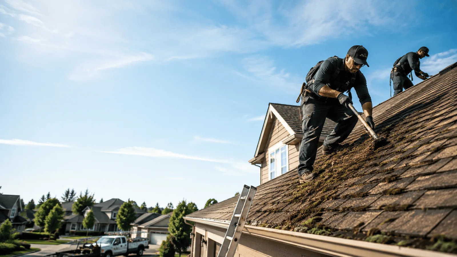 Roof Moss Removal in Raphine, VA near me